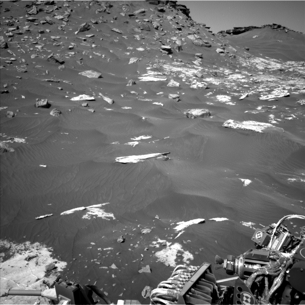 Nasa's Mars rover Curiosity acquired this image using its Left Navigation Camera on Sol 2658, at drive 2444, site number 78