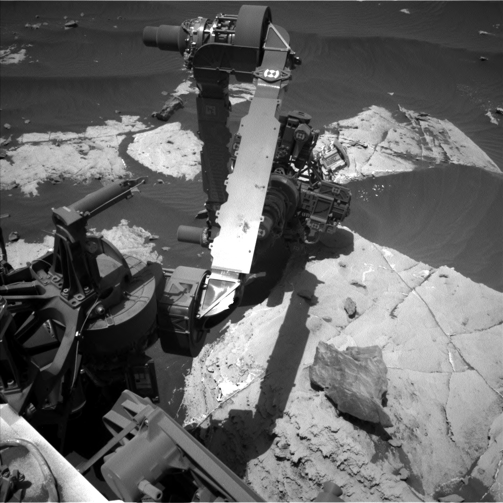 Nasa's Mars rover Curiosity acquired this image using its Left Navigation Camera on Sol 2659, at drive 2444, site number 78