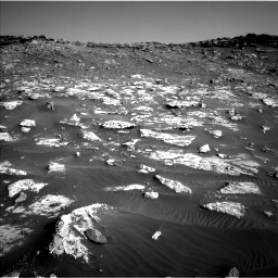 Nasa's Mars rover Curiosity acquired this image using its Left Navigation Camera on Sol 2659, at drive 2510, site number 78