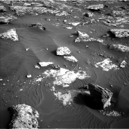 Nasa's Mars rover Curiosity acquired this image using its Left Navigation Camera on Sol 2659, at drive 2606, site number 78