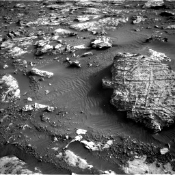 Nasa's Mars rover Curiosity acquired this image using its Left Navigation Camera on Sol 2659, at drive 2666, site number 78