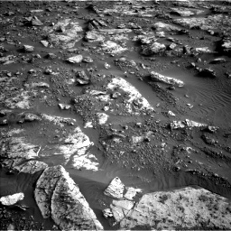Nasa's Mars rover Curiosity acquired this image using its Left Navigation Camera on Sol 2659, at drive 2684, site number 78