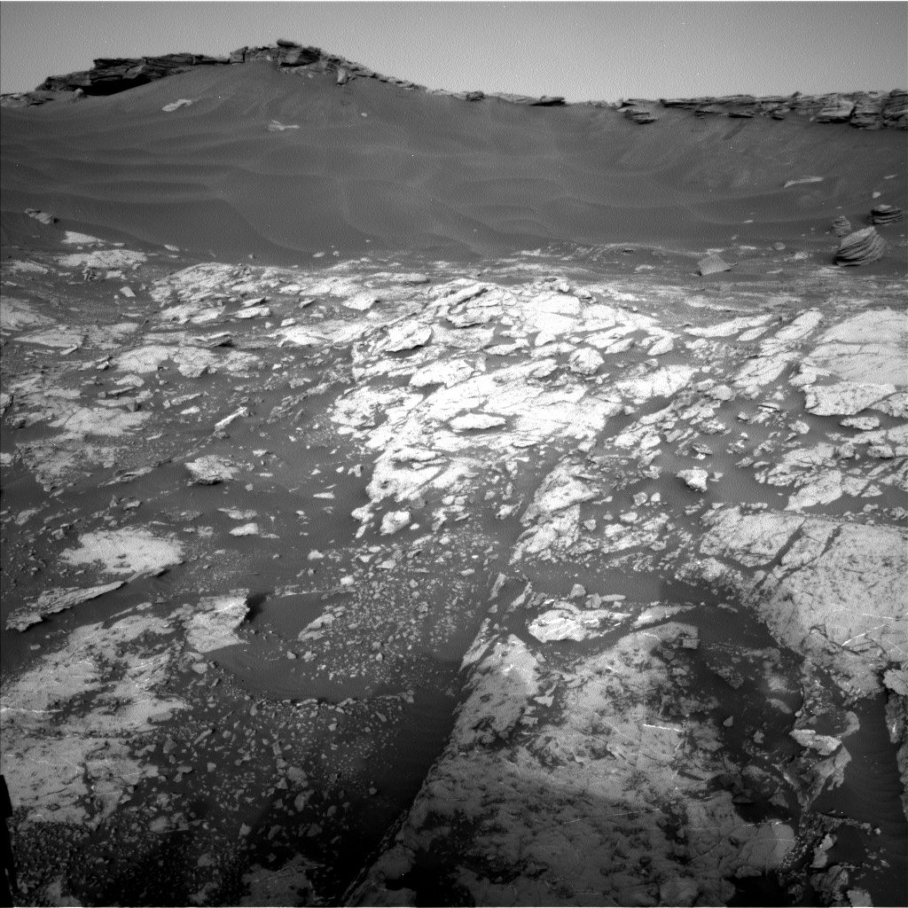 Nasa's Mars rover Curiosity acquired this image using its Left Navigation Camera on Sol 2659, at drive 2684, site number 78