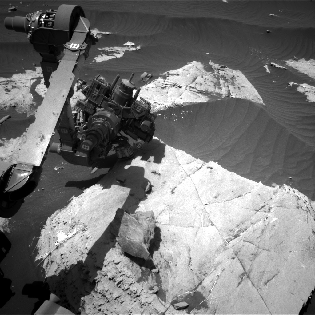 Nasa's Mars rover Curiosity acquired this image using its Right Navigation Camera on Sol 2659, at drive 2444, site number 78