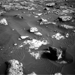 Nasa's Mars rover Curiosity acquired this image using its Right Navigation Camera on Sol 2659, at drive 2618, site number 78