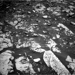 Nasa's Mars rover Curiosity acquired this image using its Left Navigation Camera on Sol 2661, at drive 2690, site number 78