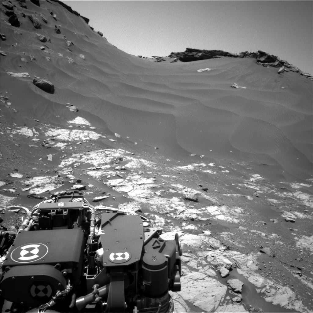 Nasa's Mars rover Curiosity acquired this image using its Left Navigation Camera on Sol 2661, at drive 2738, site number 78