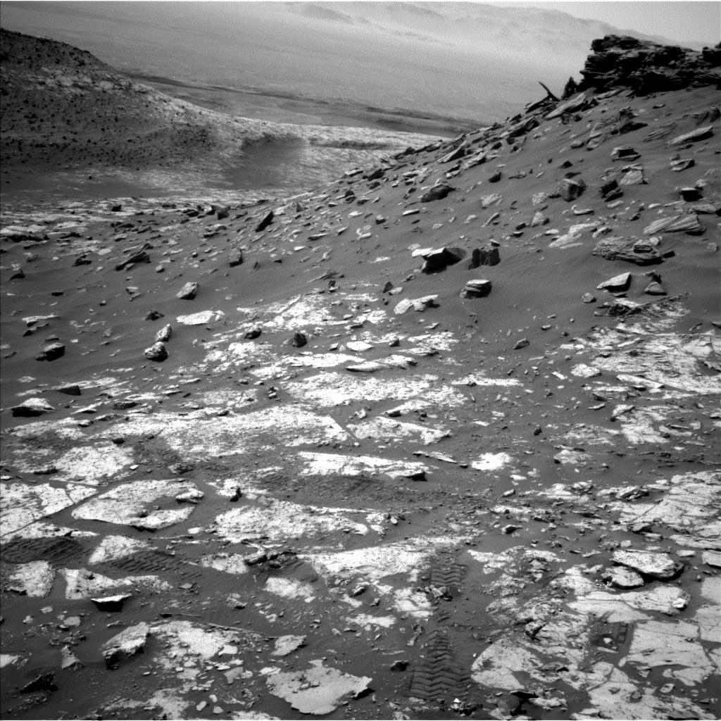 Nasa's Mars rover Curiosity acquired this image using its Left Navigation Camera on Sol 2661, at drive 2858, site number 78