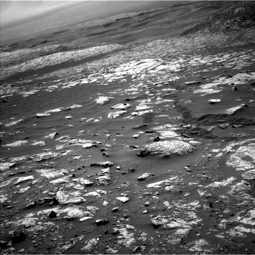 Nasa's Mars rover Curiosity acquired this image using its Left Navigation Camera on Sol 2661, at drive 2858, site number 78