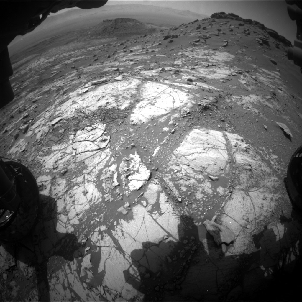 Nasa's Mars rover Curiosity acquired this image using its Front Hazard Avoidance Camera (Front Hazcam) on Sol 2664, at drive 0, site number 79
