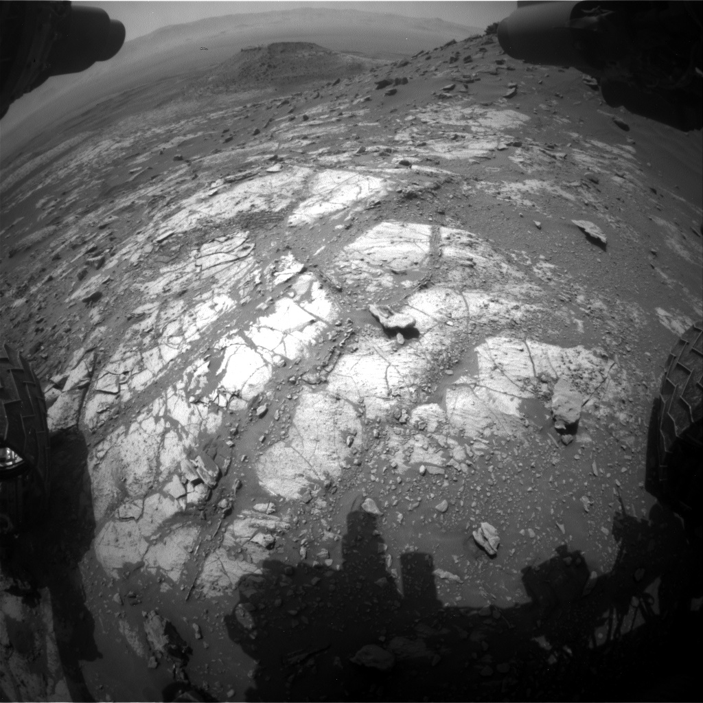 Nasa's Mars rover Curiosity acquired this image using its Front Hazard Avoidance Camera (Front Hazcam) on Sol 2664, at drive 2900, site number 78