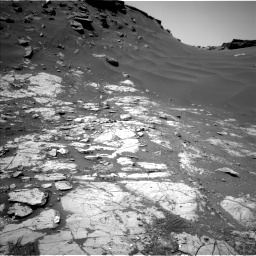 Nasa's Mars rover Curiosity acquired this image using its Left Navigation Camera on Sol 2664, at drive 2870, site number 78