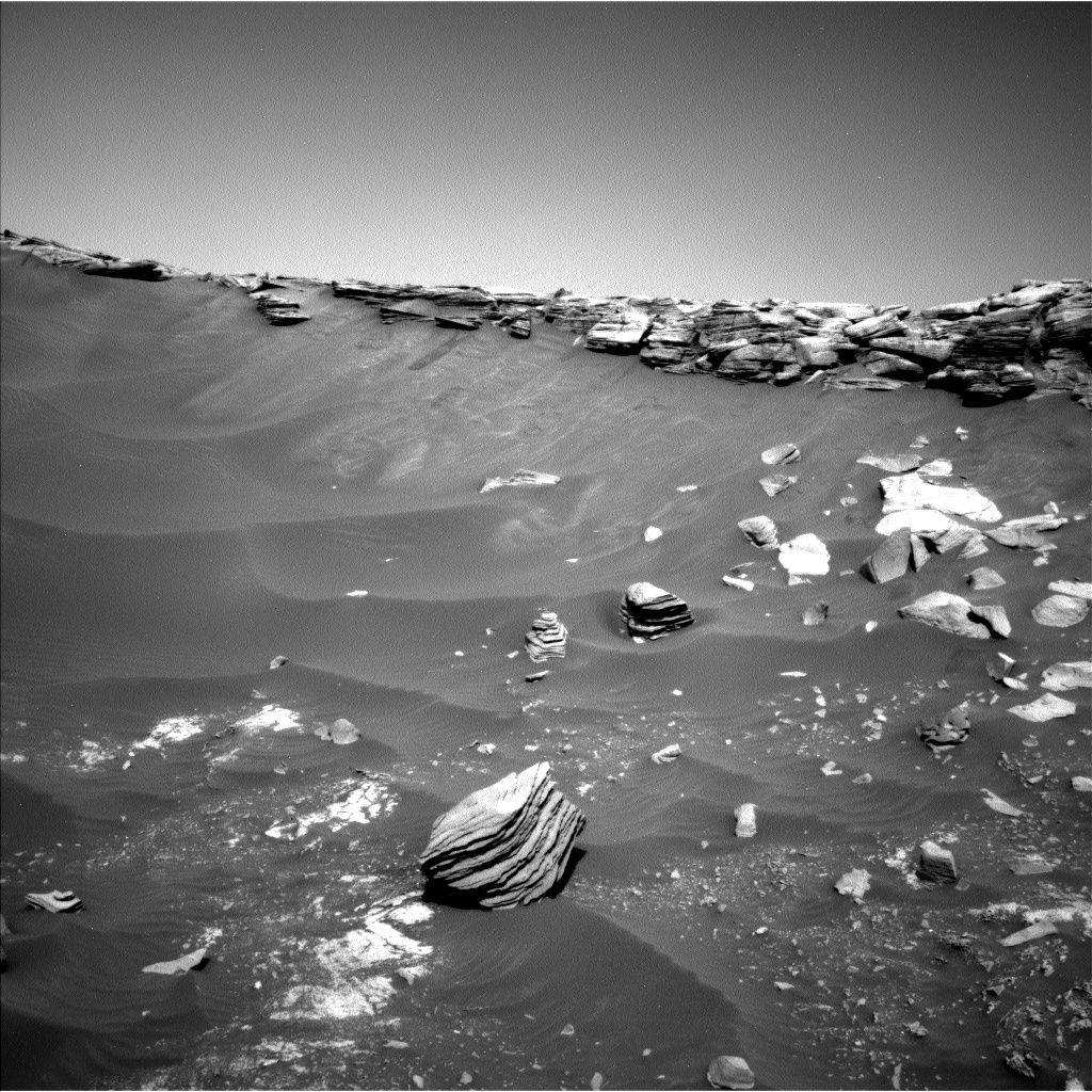 Nasa's Mars rover Curiosity acquired this image using its Left Navigation Camera on Sol 2664, at drive 0, site number 79