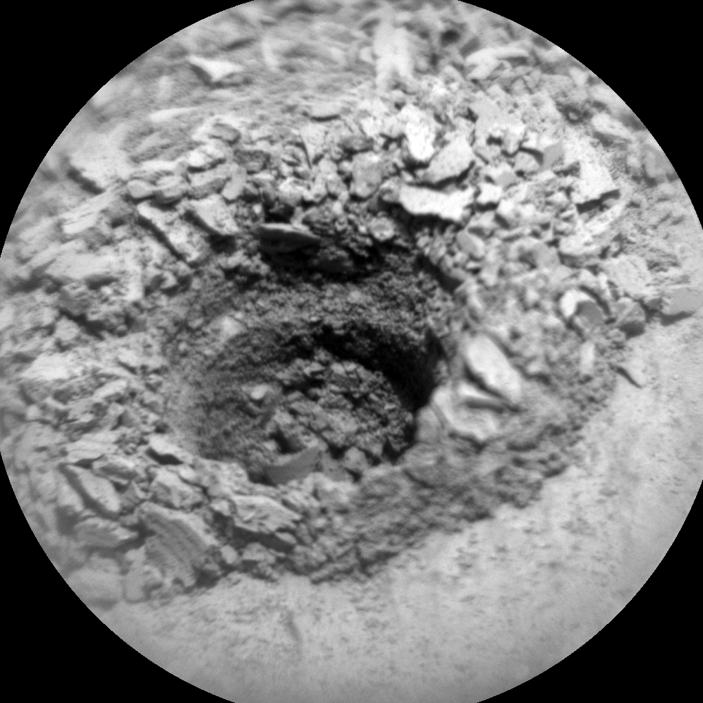 Nasa's Mars rover Curiosity acquired this image using its Chemistry & Camera (ChemCam) on Sol 2672, at drive 0, site number 79