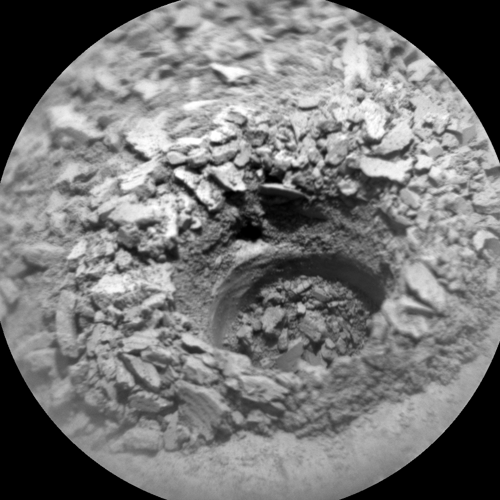 Nasa's Mars rover Curiosity acquired this image using its Chemistry & Camera (ChemCam) on Sol 2672, at drive 0, site number 79