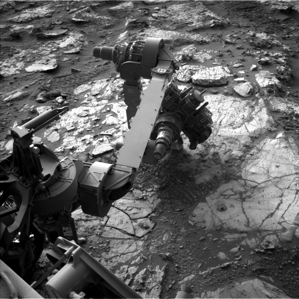 Nasa's Mars rover Curiosity acquired this image using its Left Navigation Camera on Sol 2684, at drive 0, site number 79