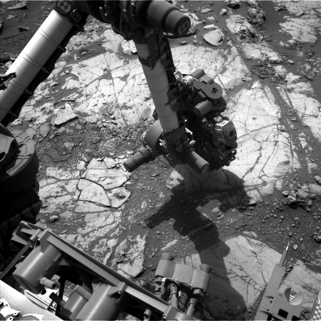 Nasa's Mars rover Curiosity acquired this image using its Left Navigation Camera on Sol 2687, at drive 0, site number 79