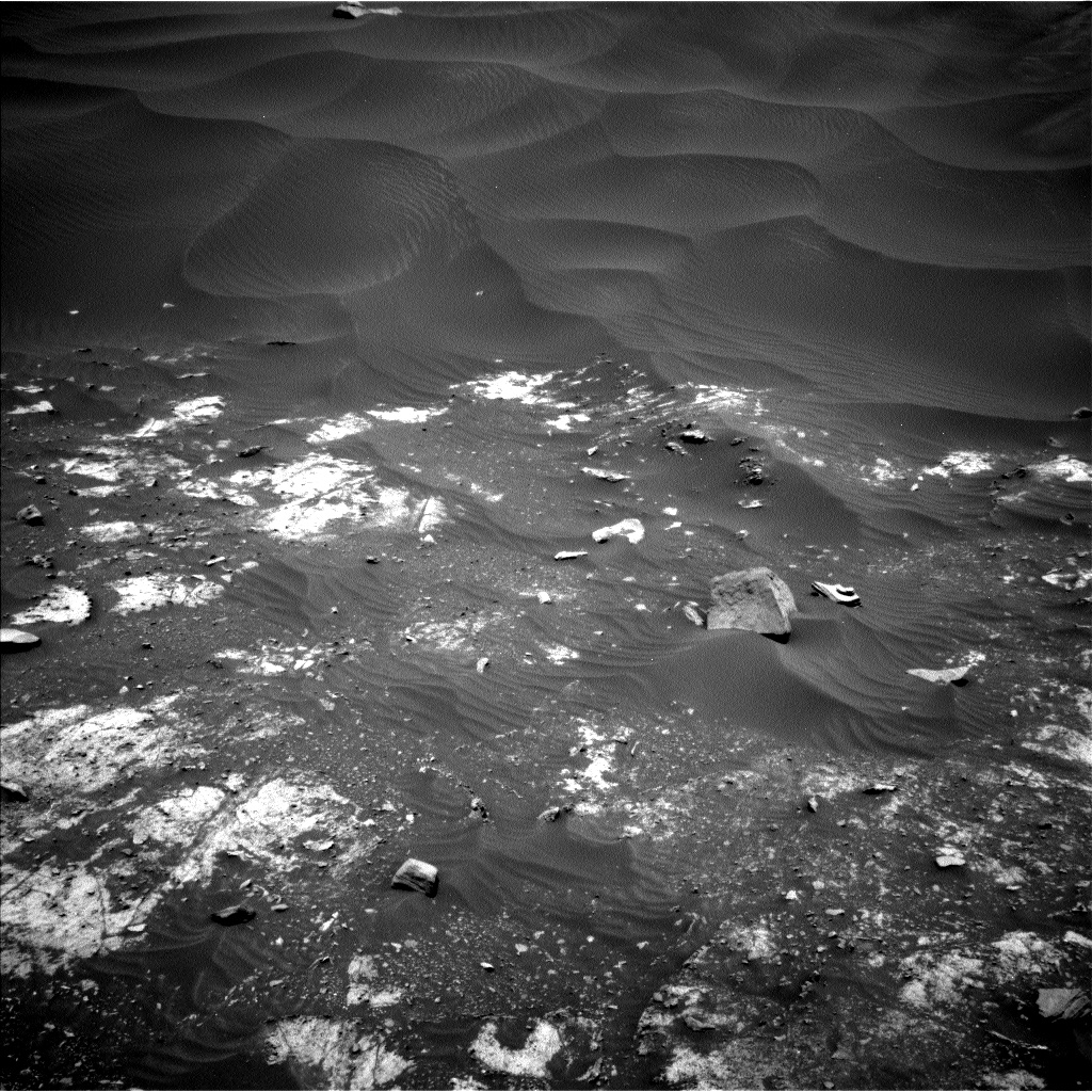 Nasa's Mars rover Curiosity acquired this image using its Left Navigation Camera on Sol 2688, at drive 0, site number 79