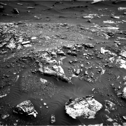 Nasa's Mars rover Curiosity acquired this image using its Left Navigation Camera on Sol 2691, at drive 126, site number 79