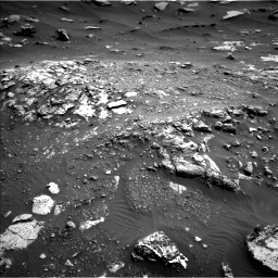 Nasa's Mars rover Curiosity acquired this image using its Left Navigation Camera on Sol 2691, at drive 132, site number 79