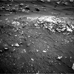 Nasa's Mars rover Curiosity acquired this image using its Left Navigation Camera on Sol 2691, at drive 156, site number 79