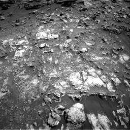 Nasa's Mars rover Curiosity acquired this image using its Right Navigation Camera on Sol 2691, at drive 54, site number 79