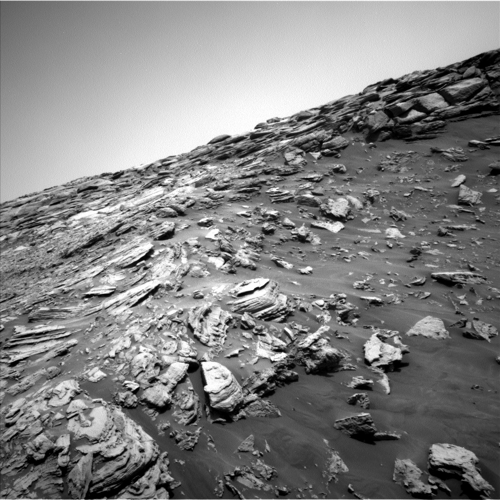 Nasa's Mars rover Curiosity acquired this image using its Left Navigation Camera on Sol 2692, at drive 252, site number 79
