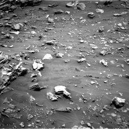 Nasa's Mars rover Curiosity acquired this image using its Left Navigation Camera on Sol 2693, at drive 258, site number 79