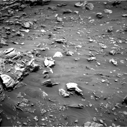 Nasa's Mars rover Curiosity acquired this image using its Left Navigation Camera on Sol 2693, at drive 264, site number 79