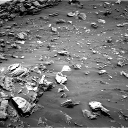 Nasa's Mars rover Curiosity acquired this image using its Left Navigation Camera on Sol 2693, at drive 288, site number 79