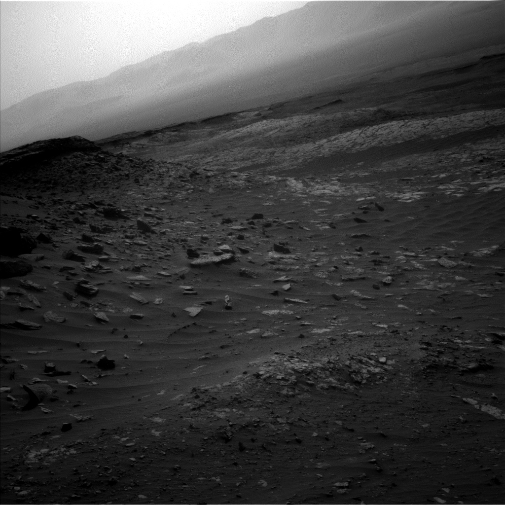 Nasa's Mars rover Curiosity acquired this image using its Left Navigation Camera on Sol 2693, at drive 294, site number 79