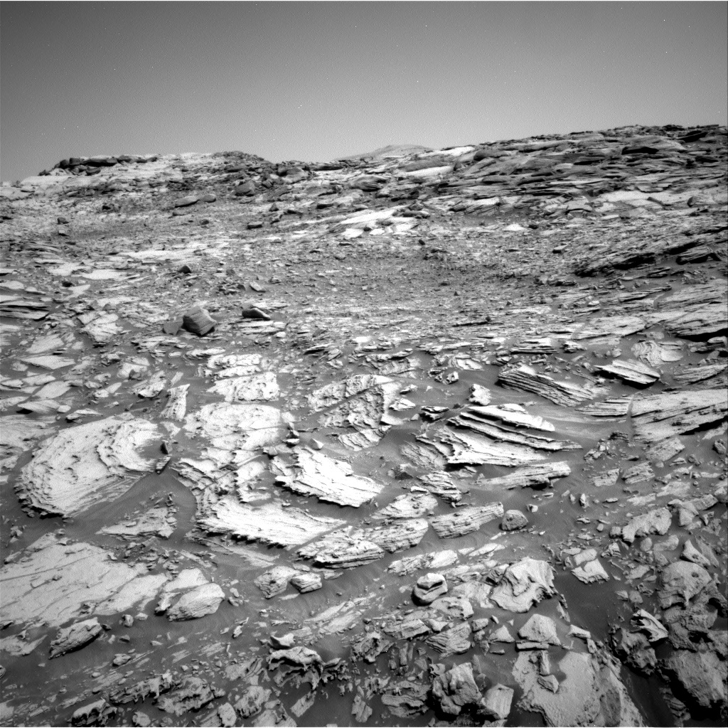 Nasa's Mars rover Curiosity acquired this image using its Right Navigation Camera on Sol 2693, at drive 294, site number 79