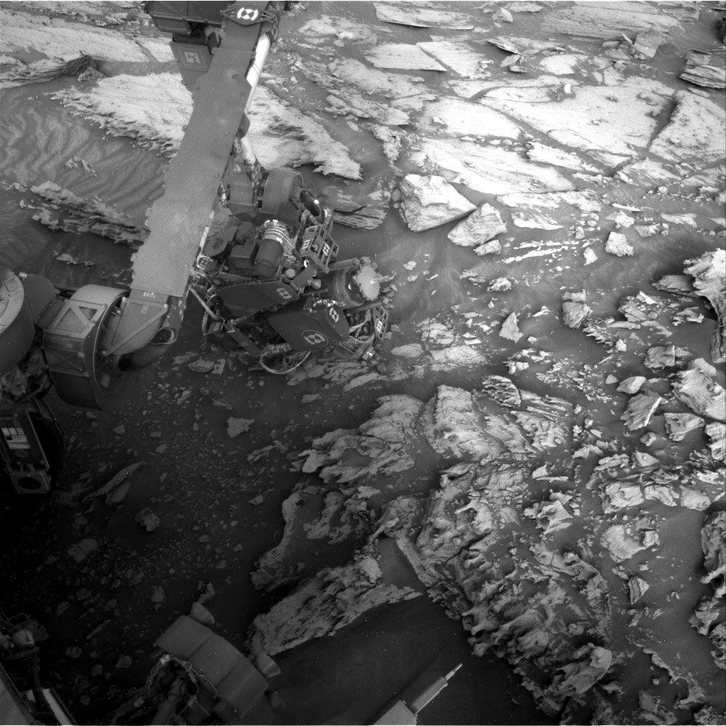 Nasa's Mars rover Curiosity acquired this image using its Right Navigation Camera on Sol 2694, at drive 294, site number 79