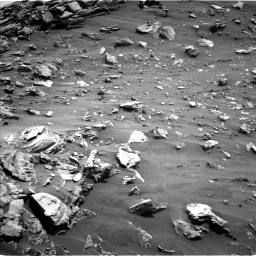 Nasa's Mars rover Curiosity acquired this image using its Left Navigation Camera on Sol 2695, at drive 294, site number 79