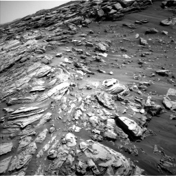 Nasa's Mars rover Curiosity acquired this image using its Left Navigation Camera on Sol 2695, at drive 312, site number 79