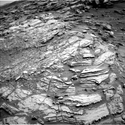 Nasa's Mars rover Curiosity acquired this image using its Left Navigation Camera on Sol 2695, at drive 342, site number 79