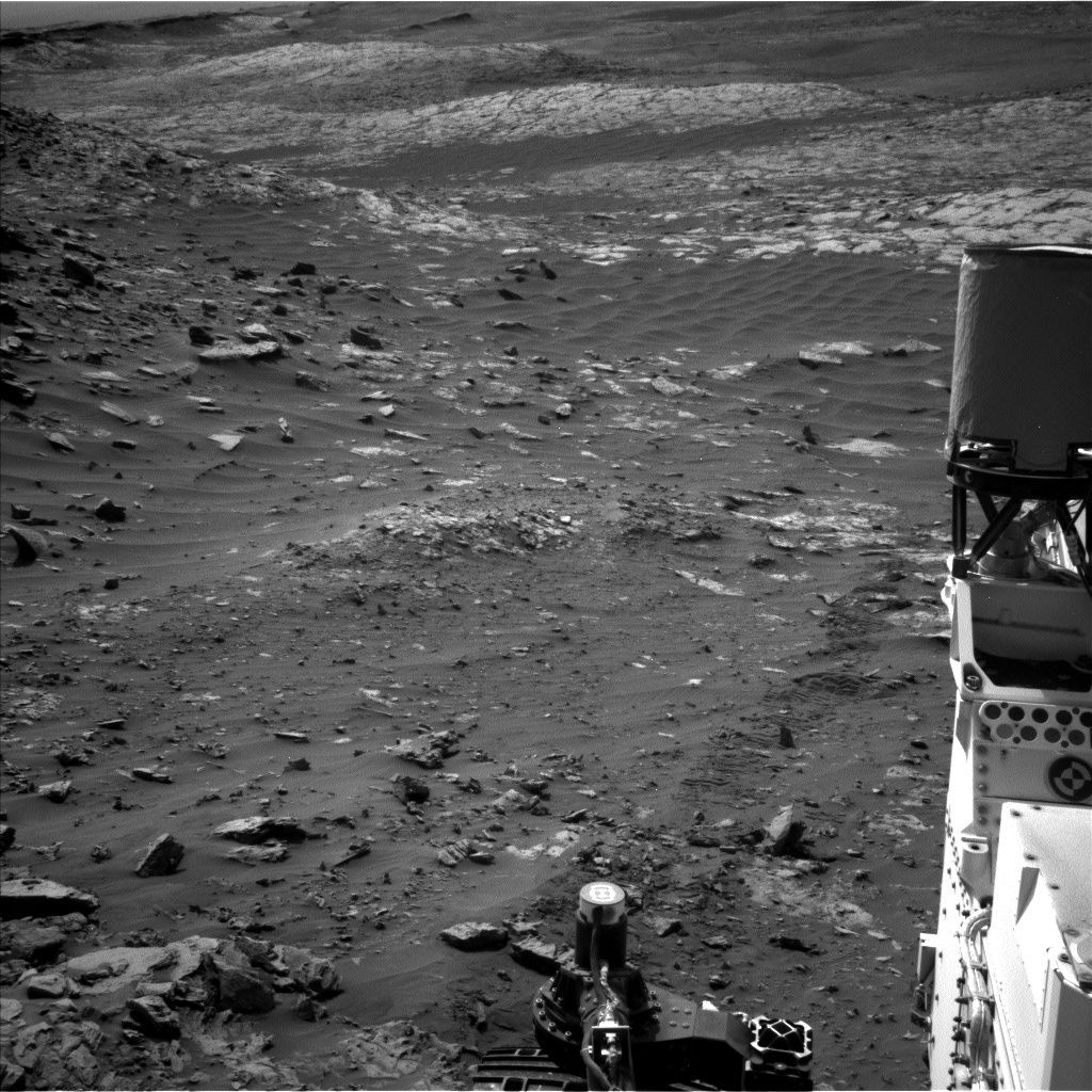 Nasa's Mars rover Curiosity acquired this image using its Left Navigation Camera on Sol 2695, at drive 360, site number 79
