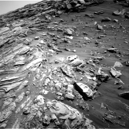 Nasa's Mars rover Curiosity acquired this image using its Right Navigation Camera on Sol 2695, at drive 318, site number 79