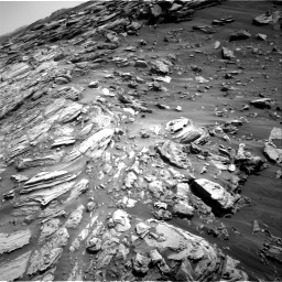 Nasa's Mars rover Curiosity acquired this image using its Right Navigation Camera on Sol 2695, at drive 324, site number 79