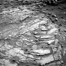 Nasa's Mars rover Curiosity acquired this image using its Right Navigation Camera on Sol 2695, at drive 348, site number 79