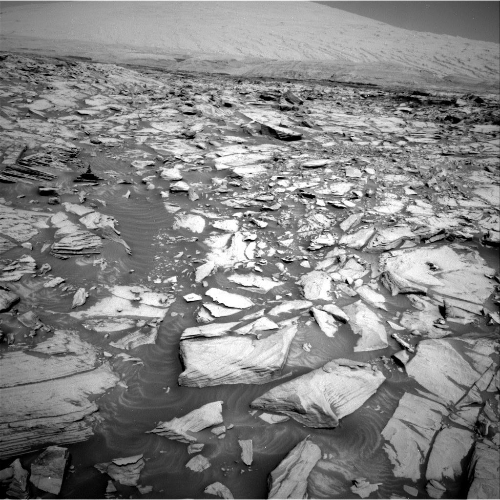Nasa's Mars rover Curiosity acquired this image using its Right Navigation Camera on Sol 2695, at drive 360, site number 79