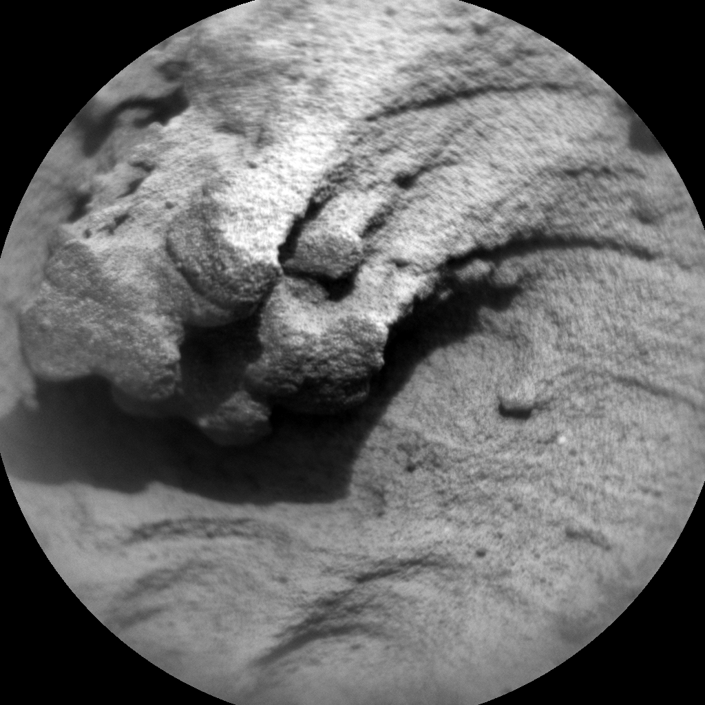 Nasa's Mars rover Curiosity acquired this image using its Chemistry & Camera (ChemCam) on Sol 2695, at drive 294, site number 79