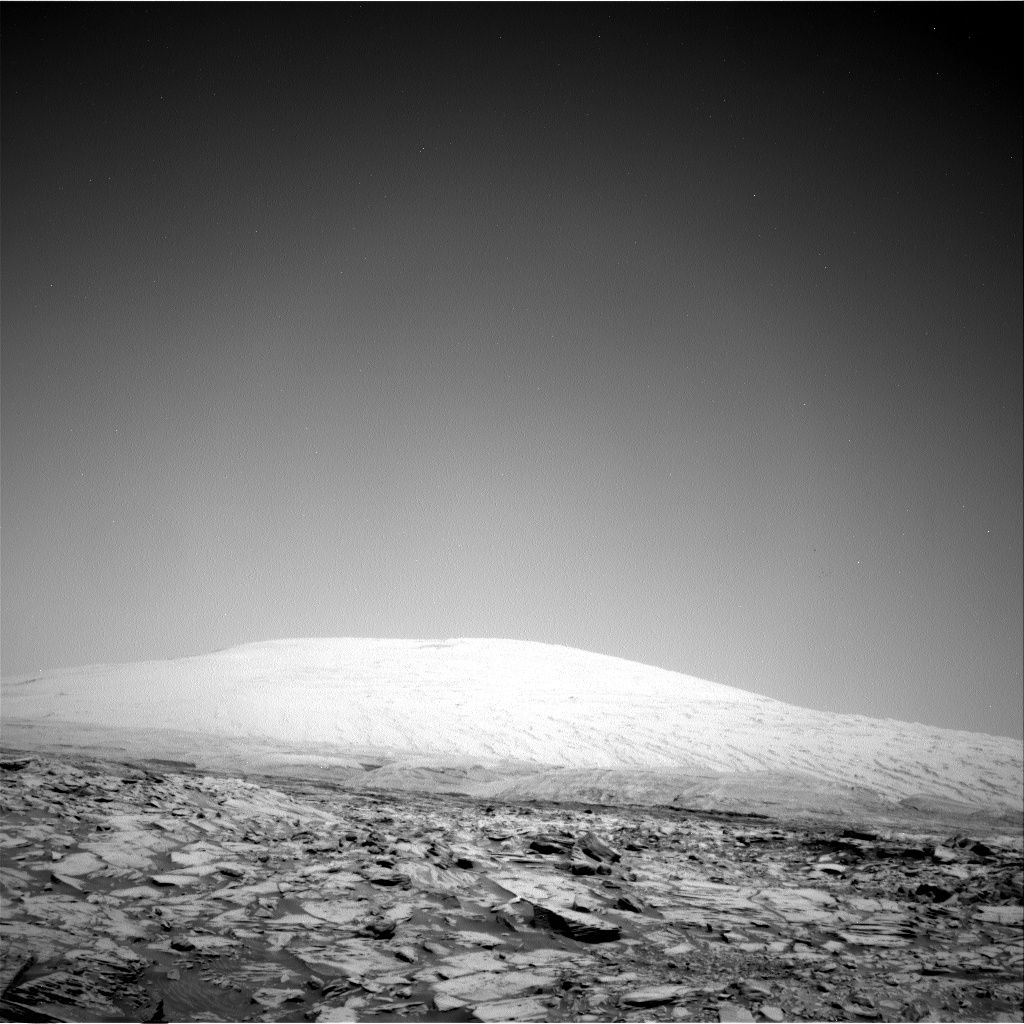 Nasa's Mars rover Curiosity acquired this image using its Right Navigation Camera on Sol 2697, at drive 360, site number 79