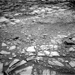 Nasa's Mars rover Curiosity acquired this image using its Left Navigation Camera on Sol 2698, at drive 390, site number 79