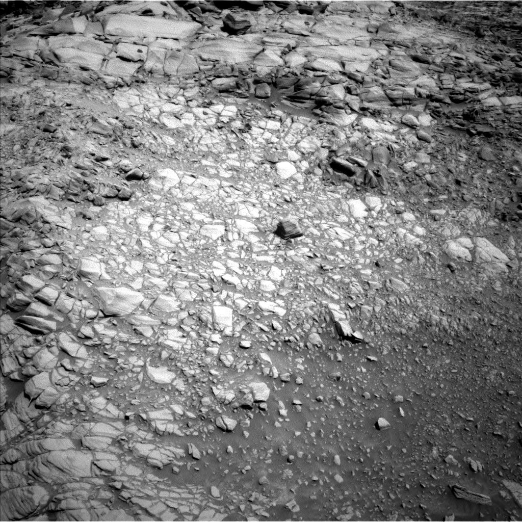 Nasa's Mars rover Curiosity acquired this image using its Left Navigation Camera on Sol 2698, at drive 432, site number 79