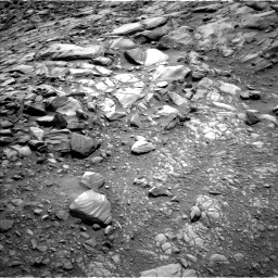 Nasa's Mars rover Curiosity acquired this image using its Left Navigation Camera on Sol 2698, at drive 456, site number 79