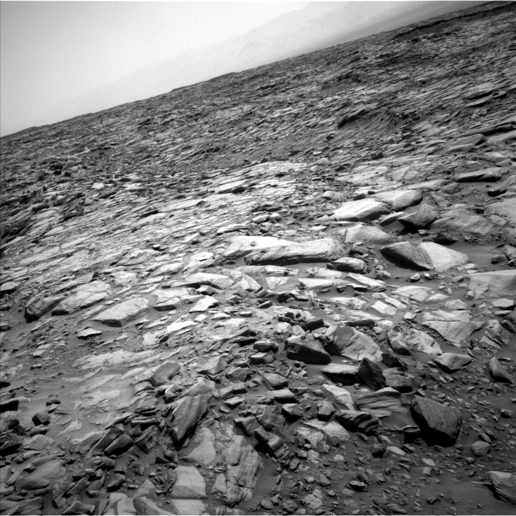 Nasa's Mars rover Curiosity acquired this image using its Left Navigation Camera on Sol 2698, at drive 474, site number 79