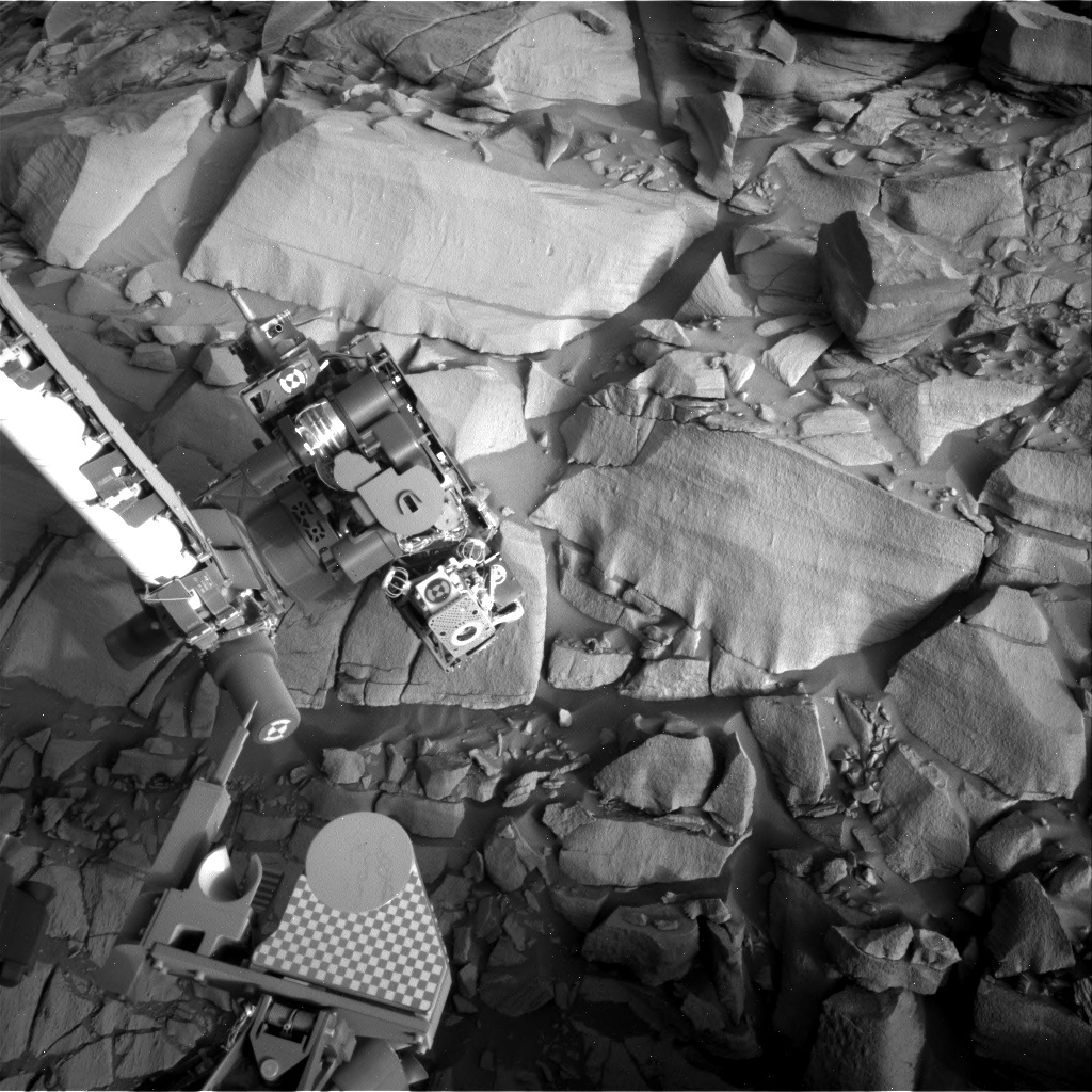 Nasa's Mars rover Curiosity acquired this image using its Right Navigation Camera on Sol 2699, at drive 474, site number 79
