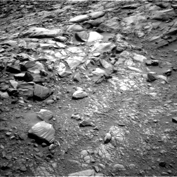 Nasa's Mars rover Curiosity acquired this image using its Left Navigation Camera on Sol 2700, at drive 486, site number 79