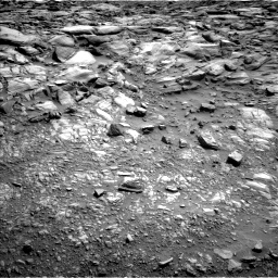 Nasa's Mars rover Curiosity acquired this image using its Left Navigation Camera on Sol 2700, at drive 498, site number 79